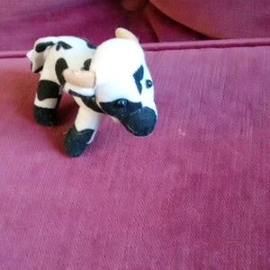 Small stuffed cow